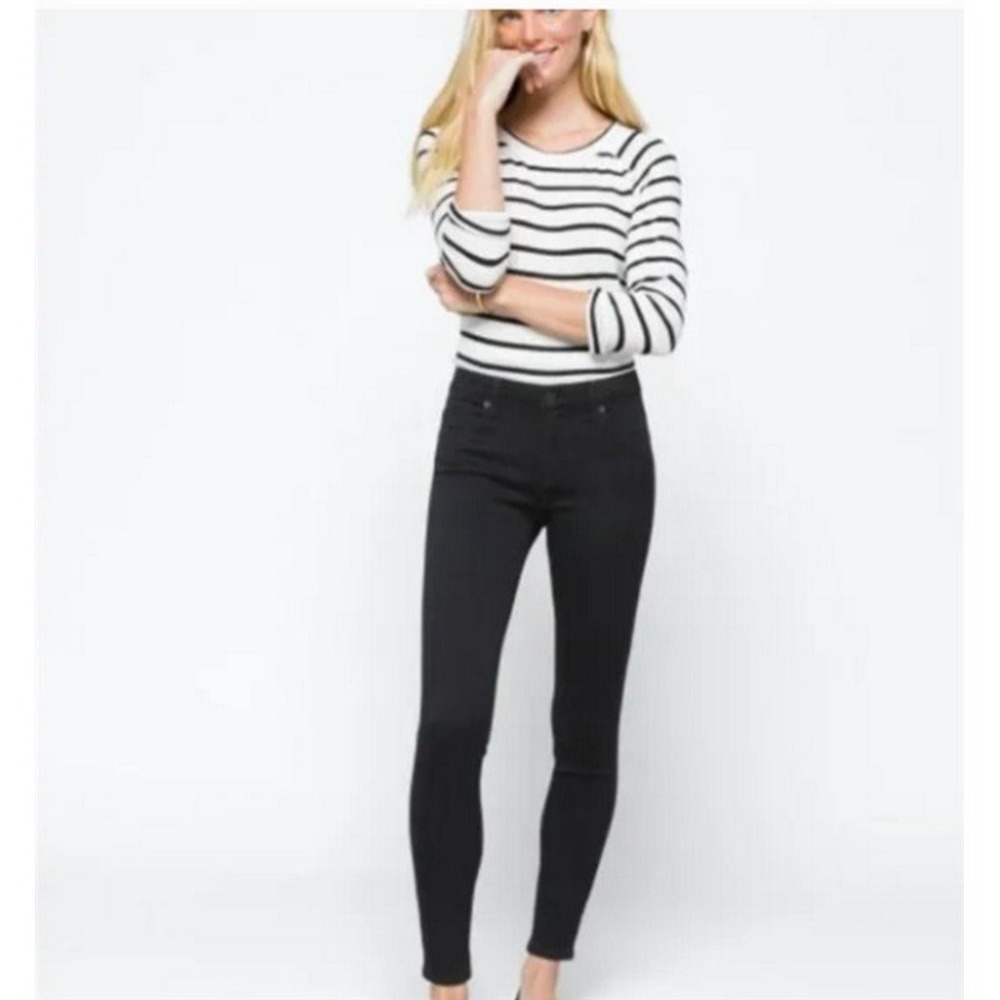 NWT sts Blue 26 EMMA MID-RISE ANKLE SKINNY Black 132030